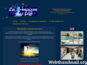 lamaisondes2fees.fr website preview