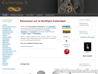 esoterique.fr website preview