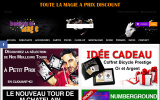 magasin-magie.com website preview