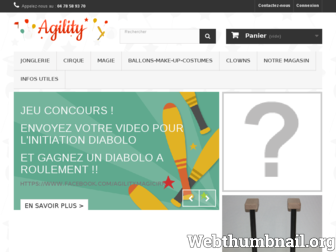 agility.fr website preview