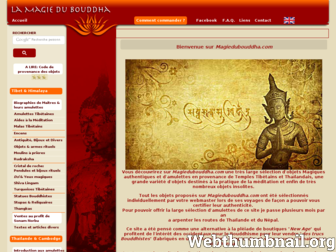 magiedubouddha.com website preview