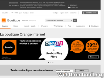 abonnez-vous.orange.fr website preview