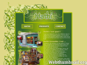 hathi.fr website preview