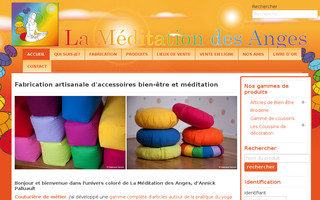 la-meditation-des-anges.fr website preview