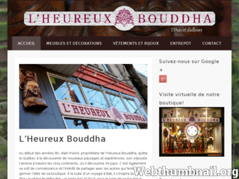 heureuxbouddha.com website preview