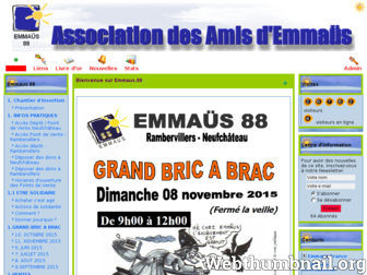 emmaus.88.free.fr website preview