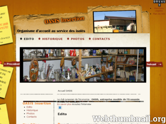 assoc-oasis.fr website preview