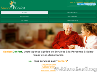 m.seniorsconfort.fr website preview