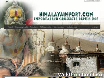 himalayaimport.com website preview