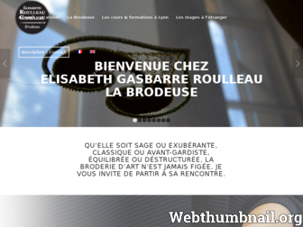 elisabethroulleau.com website preview