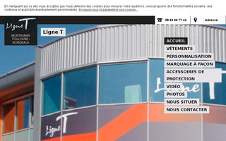 ligne-t.fr website preview