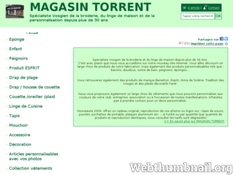 broderie-linge-torrent.fr website preview