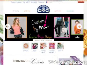 dmc.fr website preview