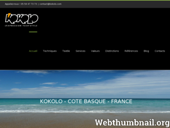 kokolo.com website preview