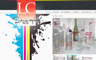 lc-serigraphie.fr website preview