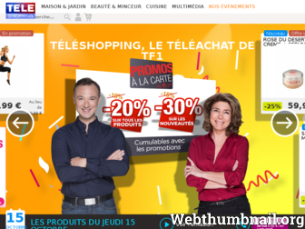 teleshopping.fr website preview