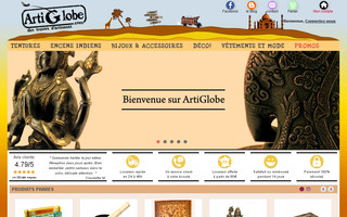 artiglobe.com website preview