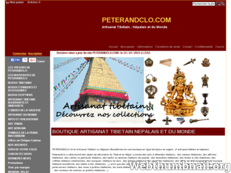 peterandclo.com website preview