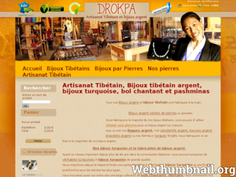 drokpa.fr website preview