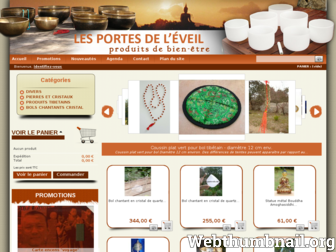 porte-eveil.fr website preview