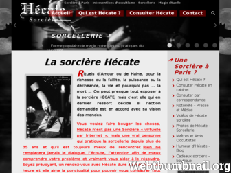 hecate.fr website preview