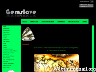 gemslove.com website preview