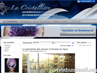 la-cristalliere.com website preview