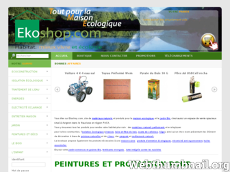 ekoshop.com website preview