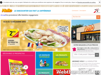 netto.fr website preview