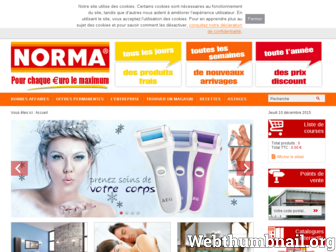 norma.fr website preview
