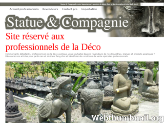 importateur-grossiste-bali.statue-et-compagnie.com website preview