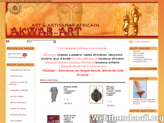 akwab-art.com website preview