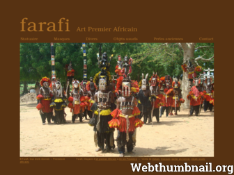 farafi.com website preview
