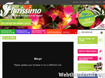 florissimo.fr website preview
