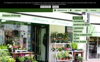 fleuriste-dorsay-limoges.fr website preview