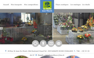 fleurs-challans.com website preview
