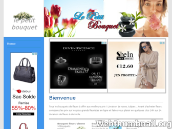 le-petit-bouquet.com website preview