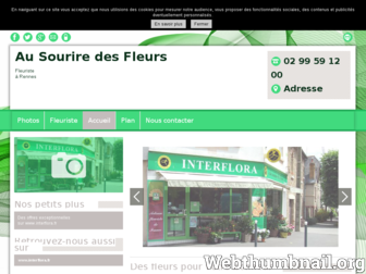 artisan-fleuriste-rennes.fr website preview