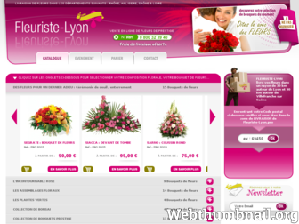 fleuriste-lyon.pro website preview
