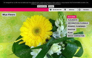 nica-fleurs-reunion.fr website preview