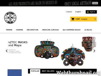 mexiqueonline.com website preview