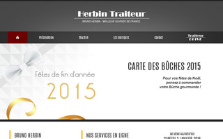 herbin-traiteur.fr website preview