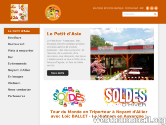 lepetitdasie.fr website preview