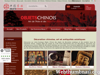 objetschinois.com website preview