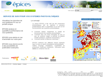 epices-energie.fr website preview
