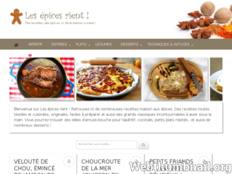 lesepicesrient.fr website preview