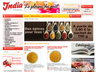 india-france.fr website preview