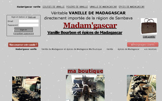 vanille-madamgascar.com website preview