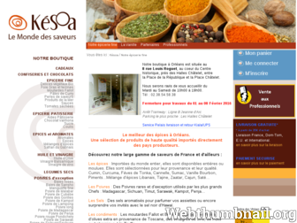 kesoa.com website preview