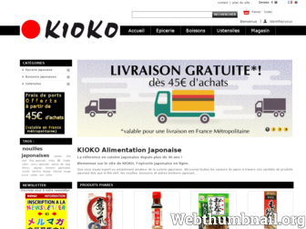 kioko.fr website preview